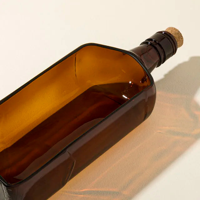 Ballentine Bottle Glass Platter