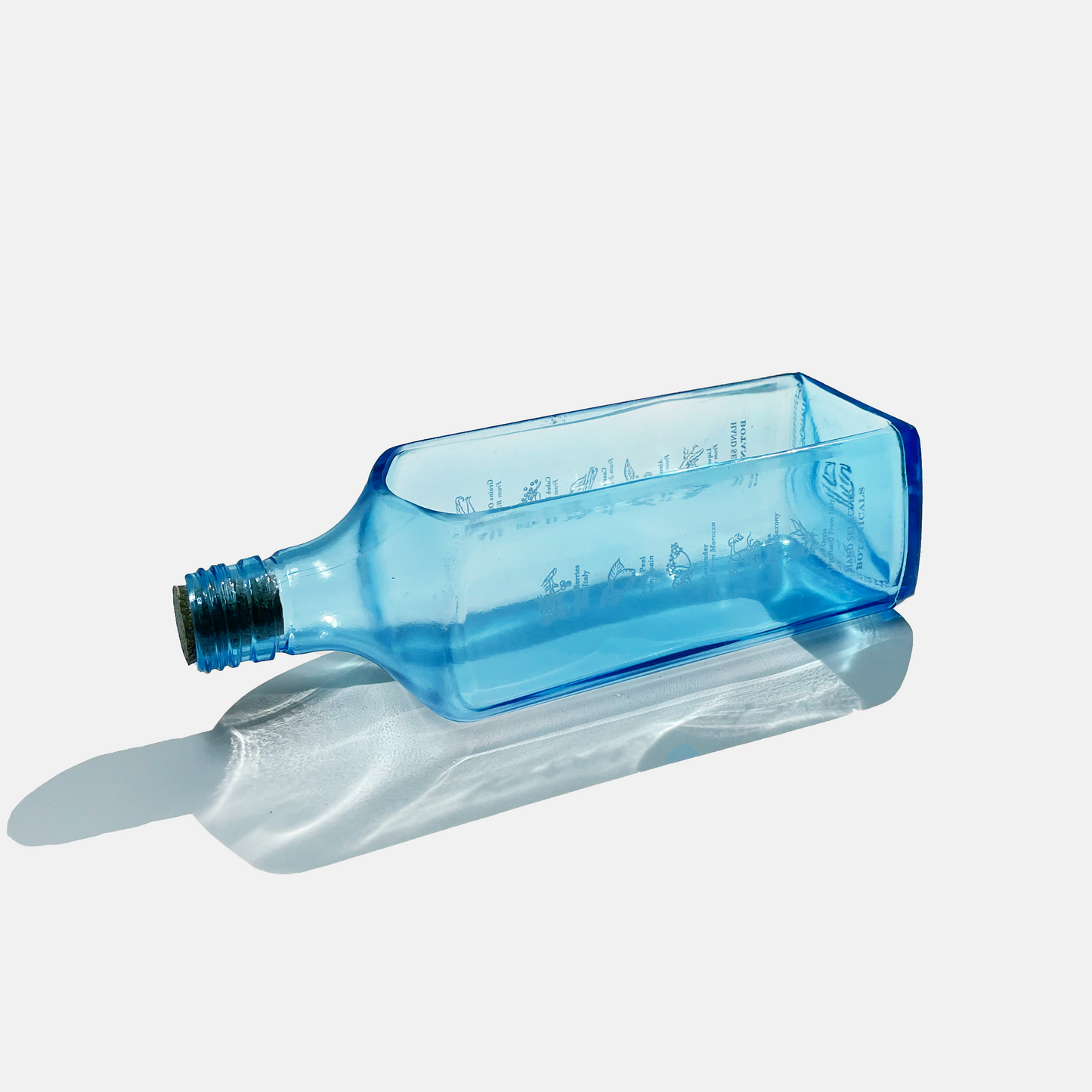 Bombay Sapphire Bottle Glass Platter