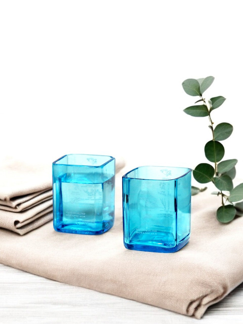 Bombay Sapphire Gin Drinking Glasses