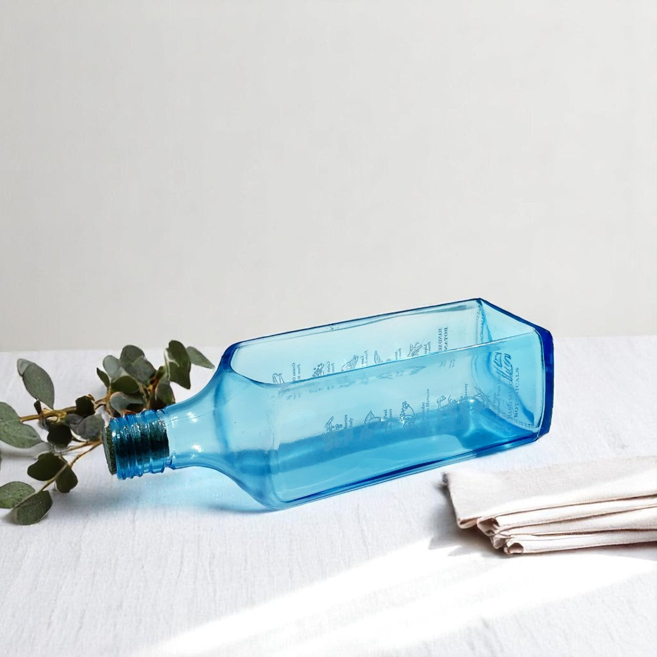 Bombay Sapphire Bottle Glass Platter