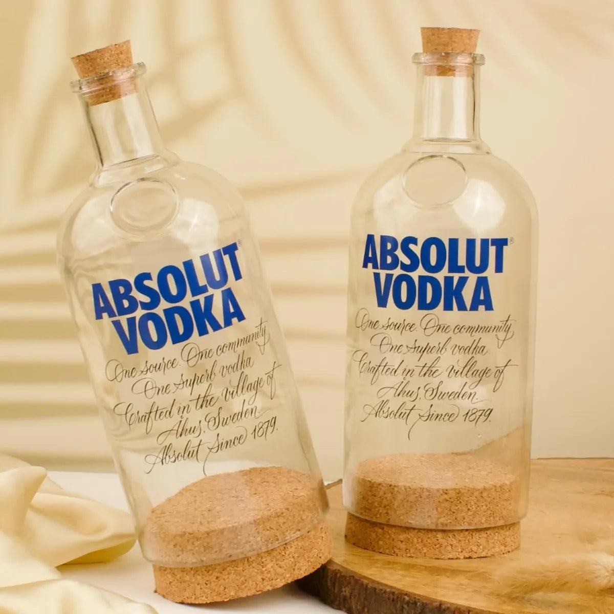 Absolute Vodka Jar Top Cut