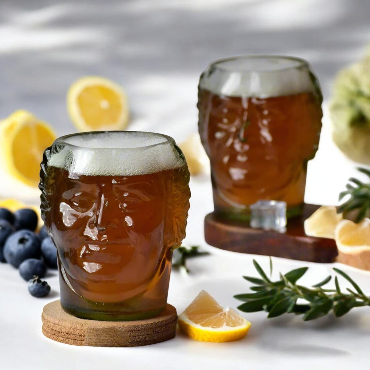 Old Monk Legend Drinking Glass