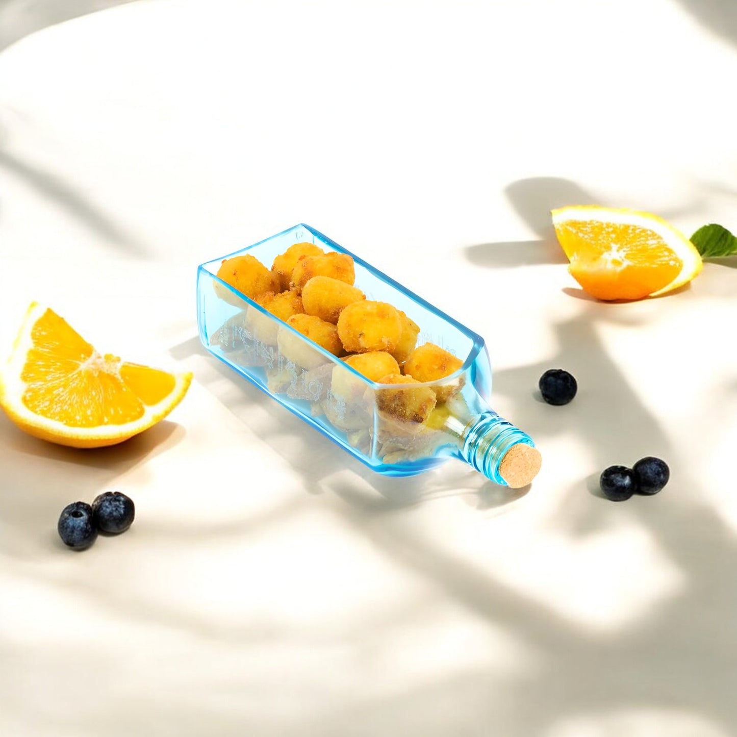 Bombay Sapphire Bottle Glass Platter