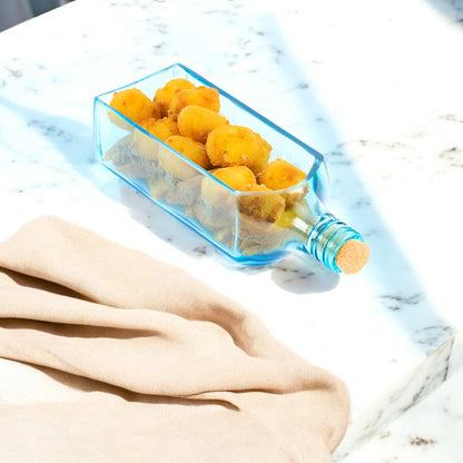 Bombay Sapphire Bottle Glass Platter
