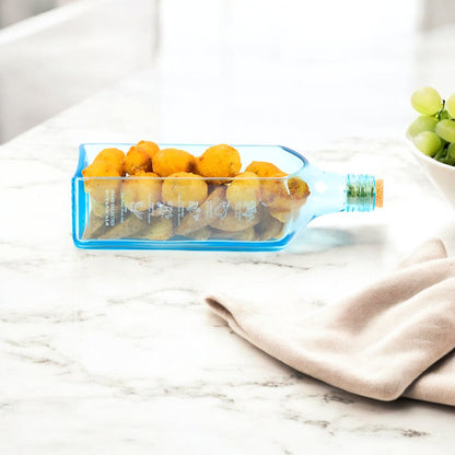 Bombay Sapphire Bottle Glass Platter